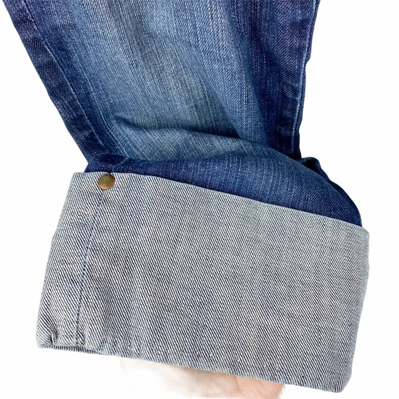 Adriano Goldschmied AG The Shorty Cropped Cuffed Jeans Size 27 - Picture 9 of 11